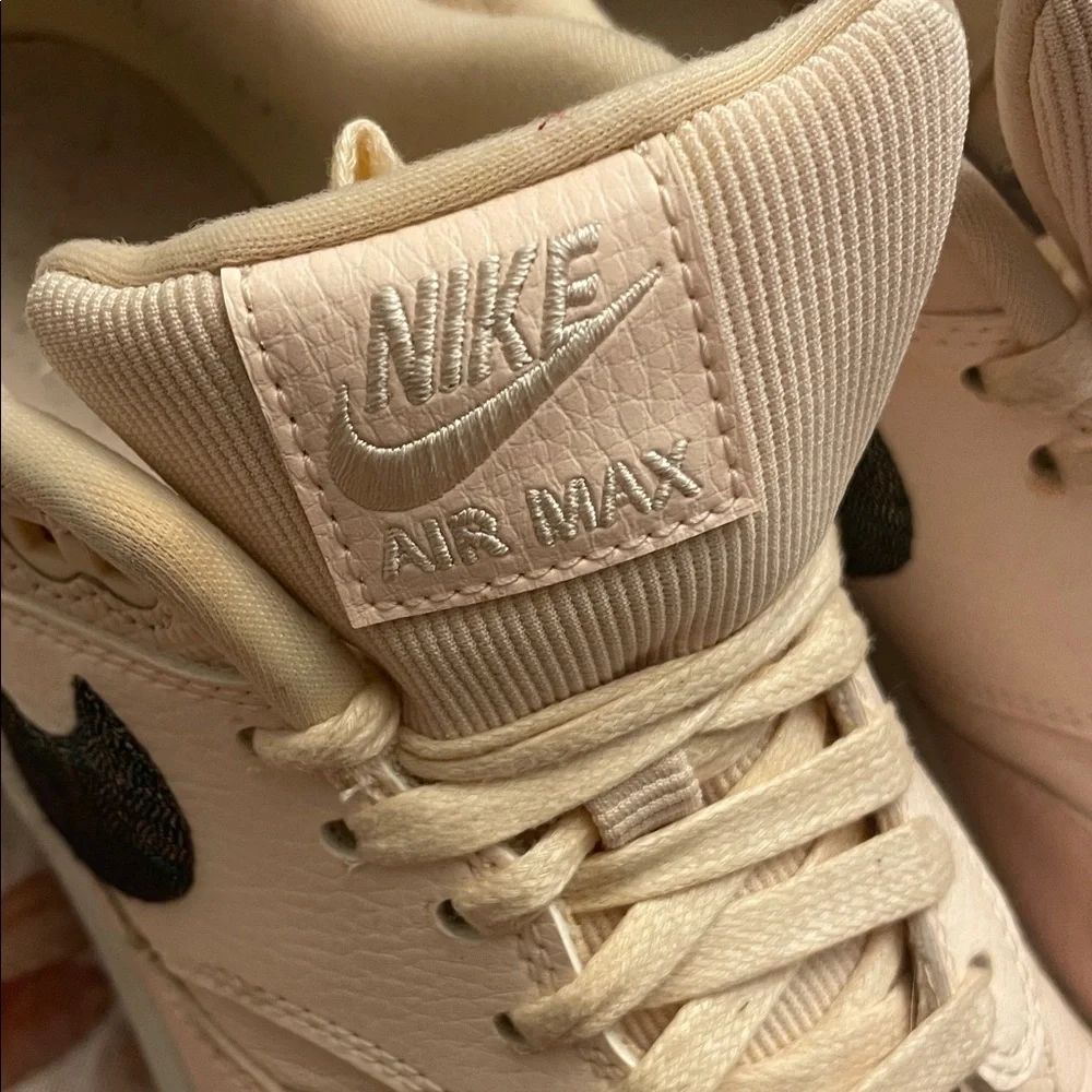Nike Air Max Women's Pink and Black Sneakers - Picture 2 of 7